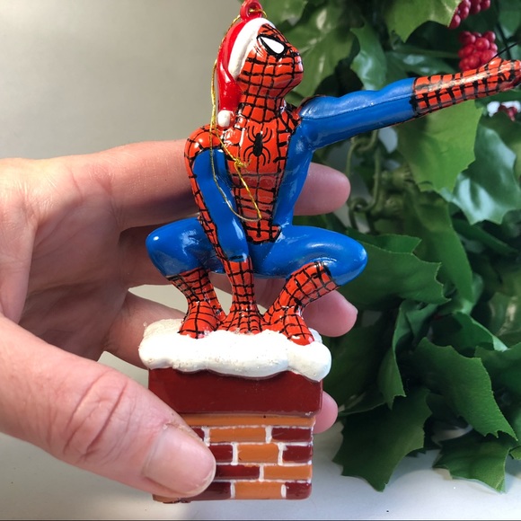 🌟 SOLD 🌟Spiderman Christmas Ornament - Picture 4 of 6